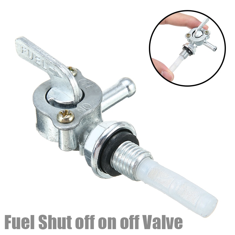 Fuel Shut Off On Off Valve Generator Gas Engine Tank Fuel Shut off on/off Valve Useful Durable Strainer Replacement