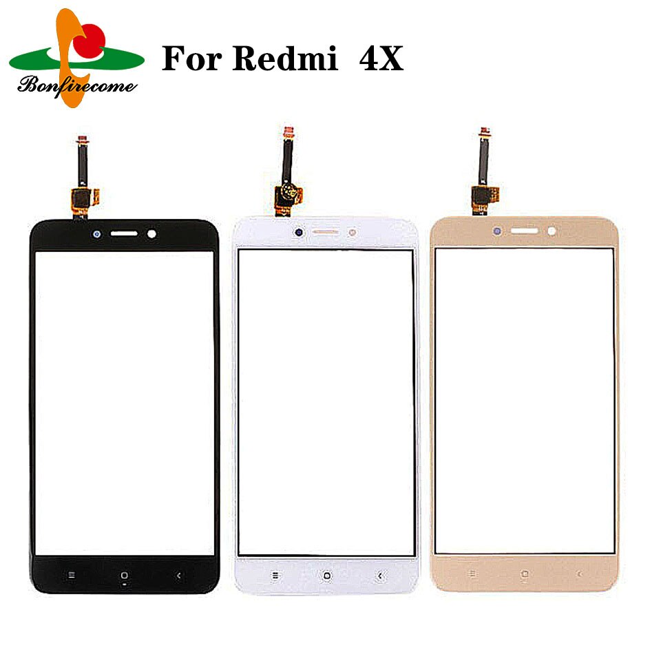 4x para xiaomi redmi 4x redmi4x painel da tela de toque sensor lcd display 5.0 "digitador vidro peças reposição