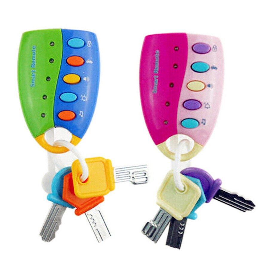 Baby Spielzeug Musical Auto Schlüssel Gesang Clever Fernbedienung-Auto Stimmen vorgeben Spielen Pädagogisches Spielzeug Für freundlicher Baby Musik Spielzeug