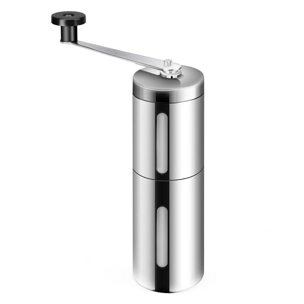 Coffee Grinder Manual Coffee Mill Mini Hand Coffee Grinder Mill Portable Home Kitchen Travel Hand Coffee Bean Grinder: black