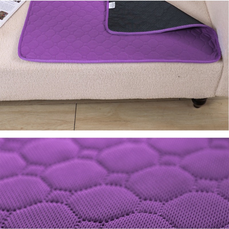 Manta absorbente reutilizable para perros, almohadilla lavable para entrenamiento de cachorros, cama para mascotas, alfombrilla para orina, funda para asiento de coche, suministros para mascotas