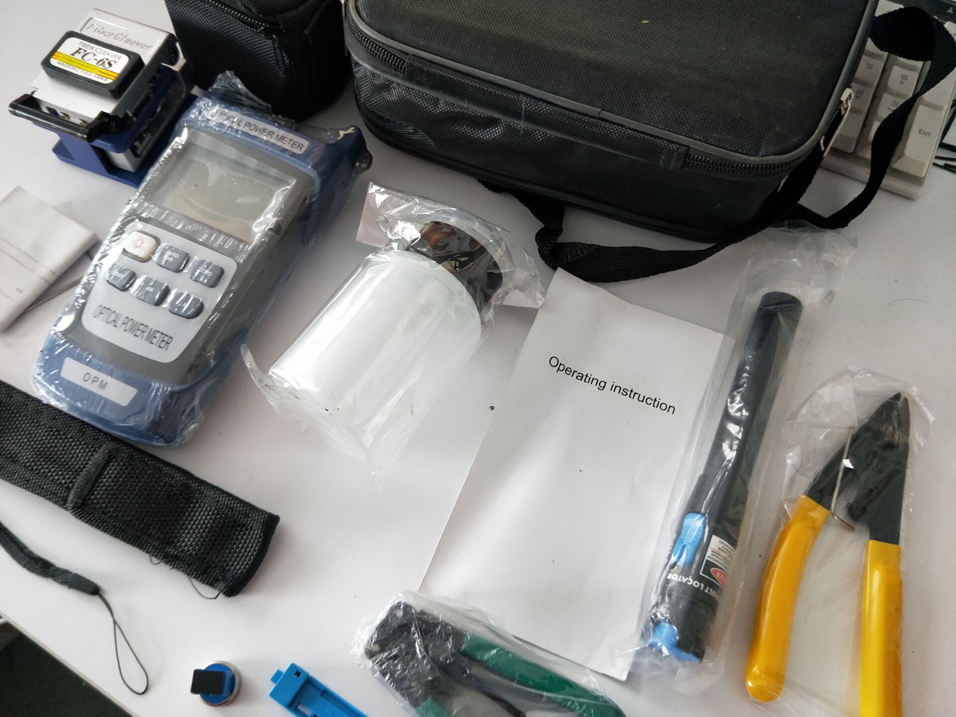 tools fiber optic cleaning kit Fiber Optic Tool Box