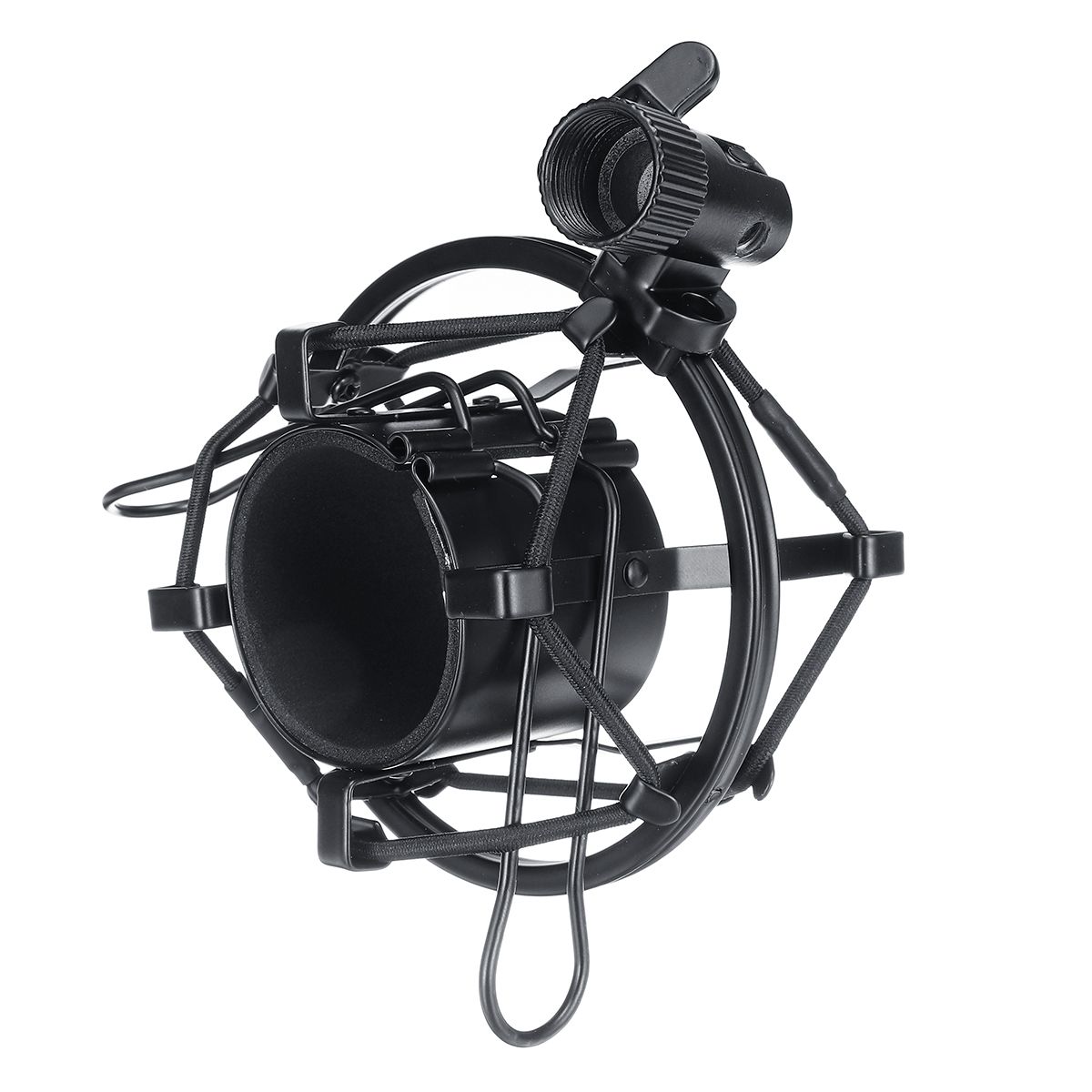 Universal Condenser Shock Mount Holder Mic Stand Mic Microphone Shock Mount Holder Stand Studio Recording Bracket