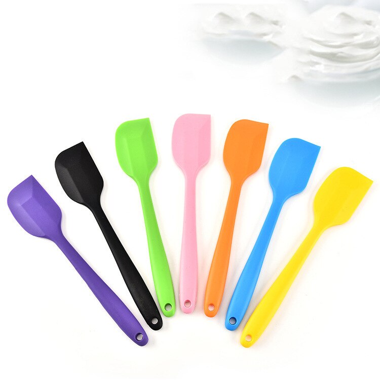 Silica Gel One Style Cream Spatula Trumpet Beef Tallow Cream Scraper Kitchen Cake Baking Tool