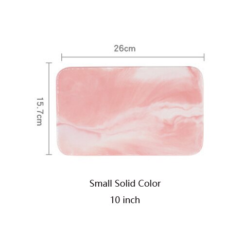 10/12inch Ceramic Marble Dinner Plate for Bread Pizza Chopping Board For Fruit Cutting Flat Rectangle Tray Steak Dish Tableware