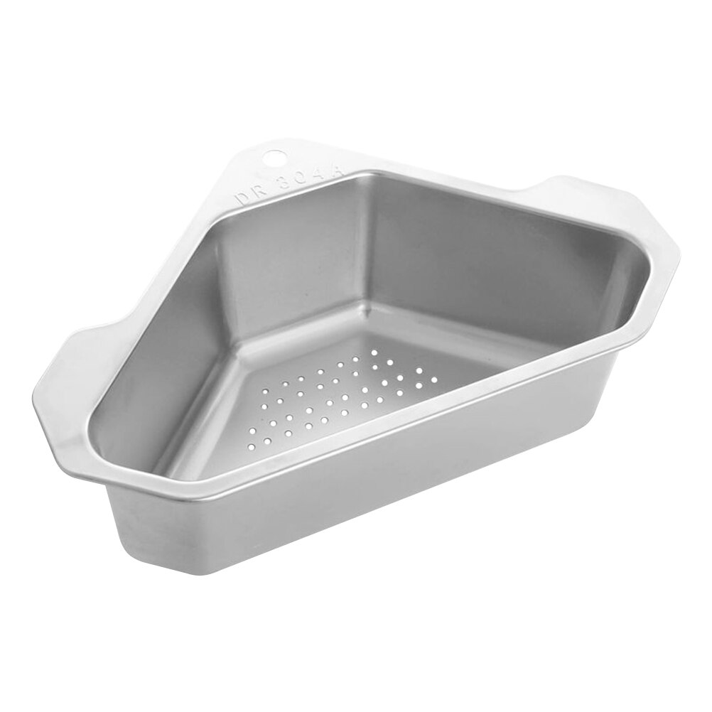 Stainless Steel Triangle Sink Corner Storage Basket Kitchen Sink Draining Basket