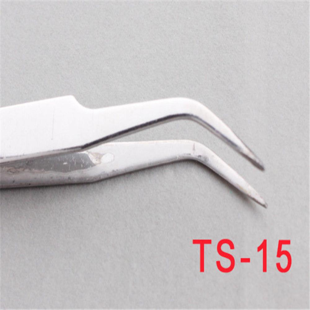 Anti-Static Stainless Steel Tweezer Set Maintenance Repair Tool Kit Anti Static Model Making Tool Hand Tool Set 6 pcs: 6