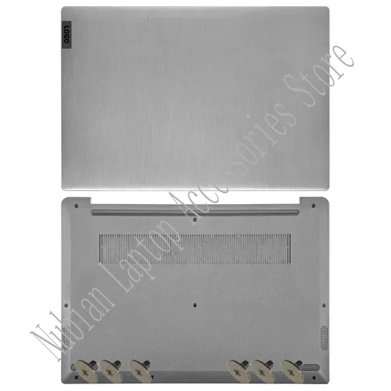For Lenovo IdeaPad 3 15ADA6 15ITL6 15ALC6 Laptop LCD Back Cover Front Bezel Palmrest Bottom Case Keyboard Hinges: SKY BLUE