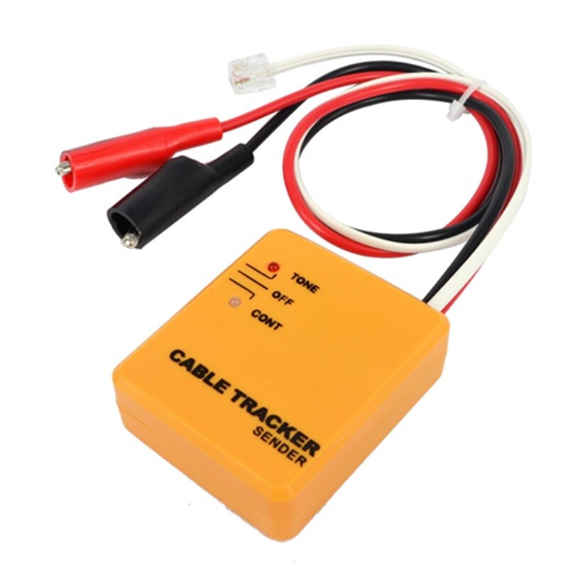 RJ11 Tracker Tracer Diagnose Netwerk Tracker Telefoon Telefoon Kabel Tester Toner Draad Tone Line Finder Detector