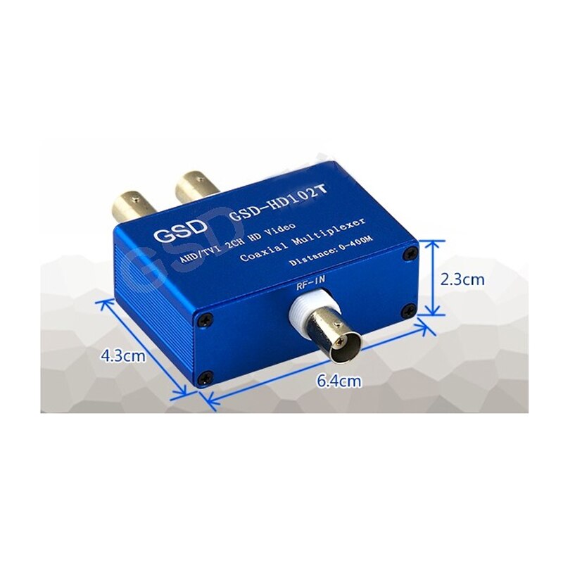 CCTV Camera AHD/hdtvi/hdcvi 1080p coaxial video multiplexer Security