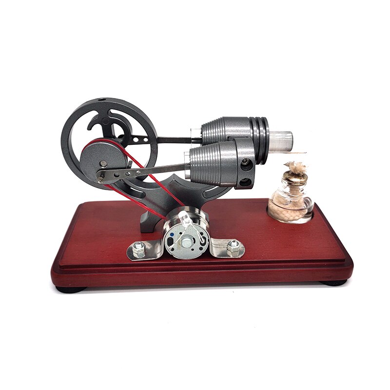 Luft Stirling-Motor- Modell Elektrische Generator Motor- Physik Dampf Energie Bildung Spielzeug Wissenschaft Experiment Bausatz einstellen