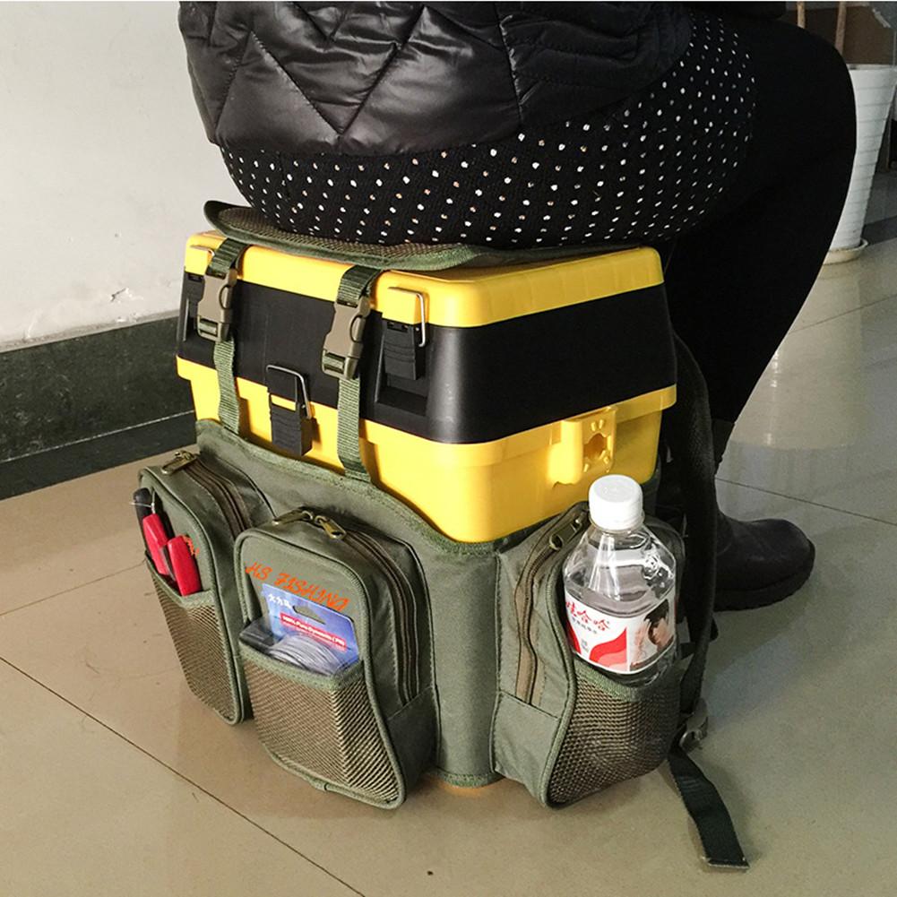 Fly Fishing Backpack Fishing Outdoor Adjustable Size Fishing Tackle Box Fishing Tackle Backpack Bag