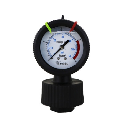PP Diaphragm Pressure Gauge YPP-6 YPP6