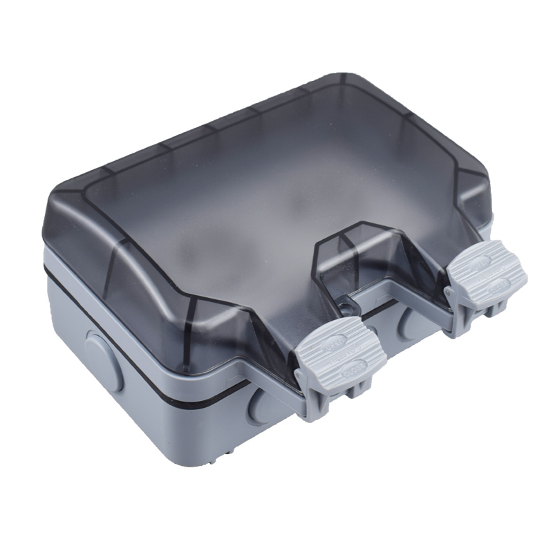 Enchufe IP66 de 220v, enchufe exterior impermeable de Corea, enchufes eléctricos e interruptor de pared, adaptador europeo múltiple de la UE, alimentación para el baño