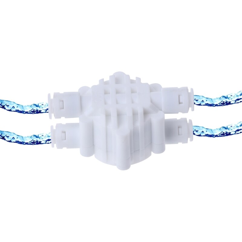 Vanne d'arrêt automatique 4 voies 1/4 ports pour système de filtre à eau par osmose inverse RO