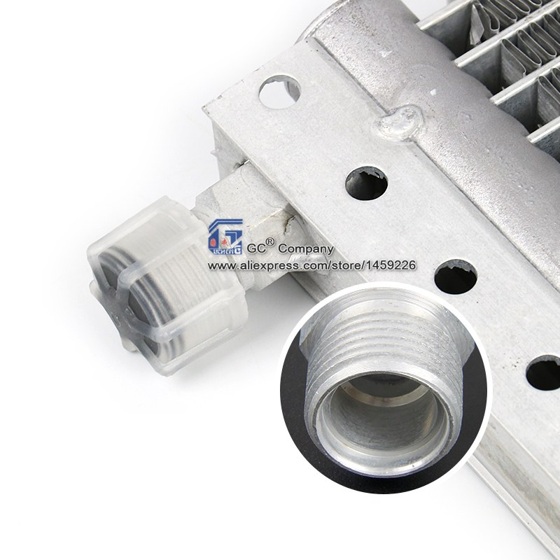 Universal Radiator Aluminum Condenser Parallel Flow 14'' x 23'' x 20mm for Heavy duty Truck Excavator Street rod AC Condition