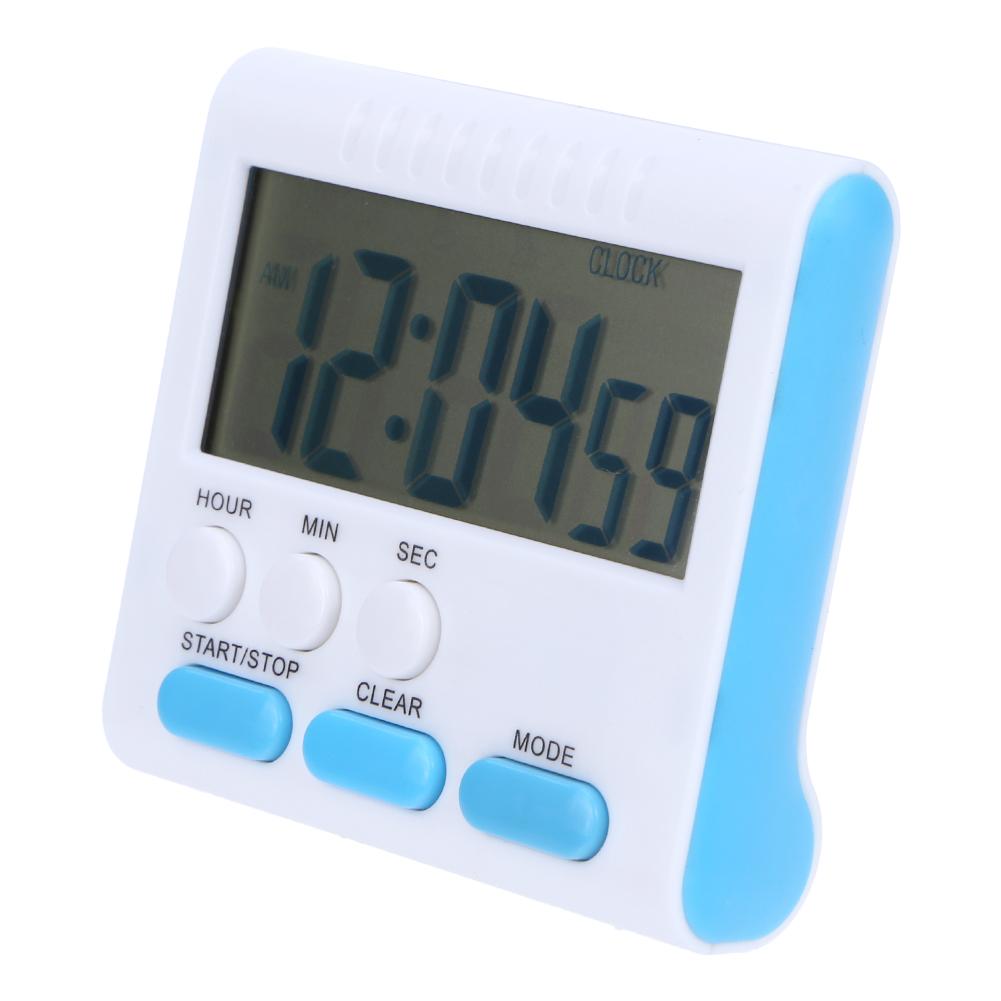 LED Digital Kitchen Timer for Cooking Shower Study Stopwatch Alarm Clock Magnetic Electronic Cooking Countdown Time Timer