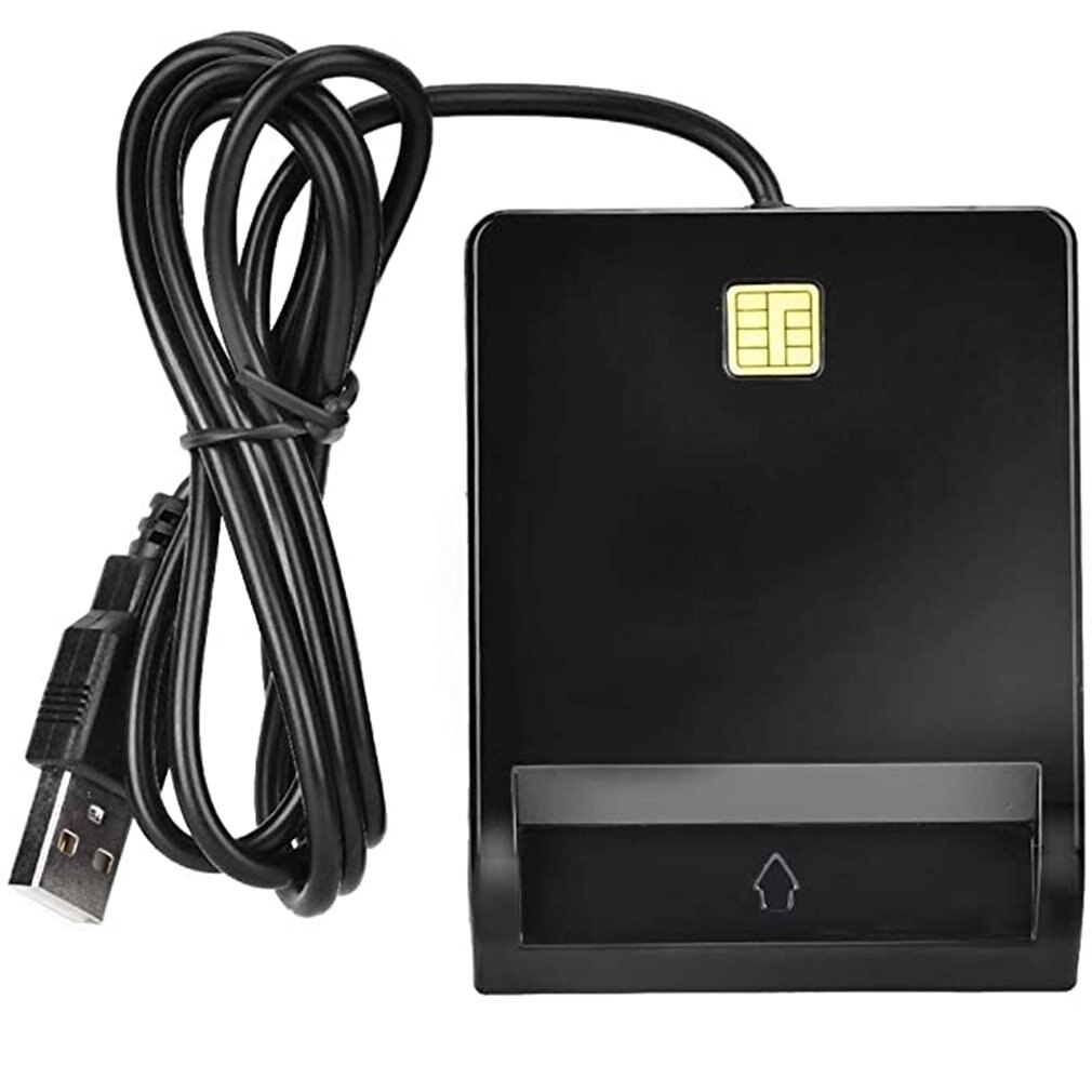 Usb Sim Card Reader Carta di Credito Ic / Id Emv Tf Mmc Lettori di Schede Usb-Ccid Iso 7816 Smart lettore di Sim Card