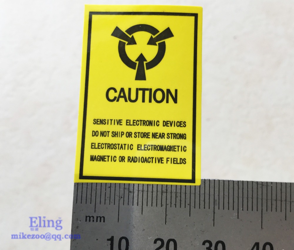 420pcs 27x40mm CAUTION SENSITIVE ELECTRONIC DEVICE... – Vicedeal