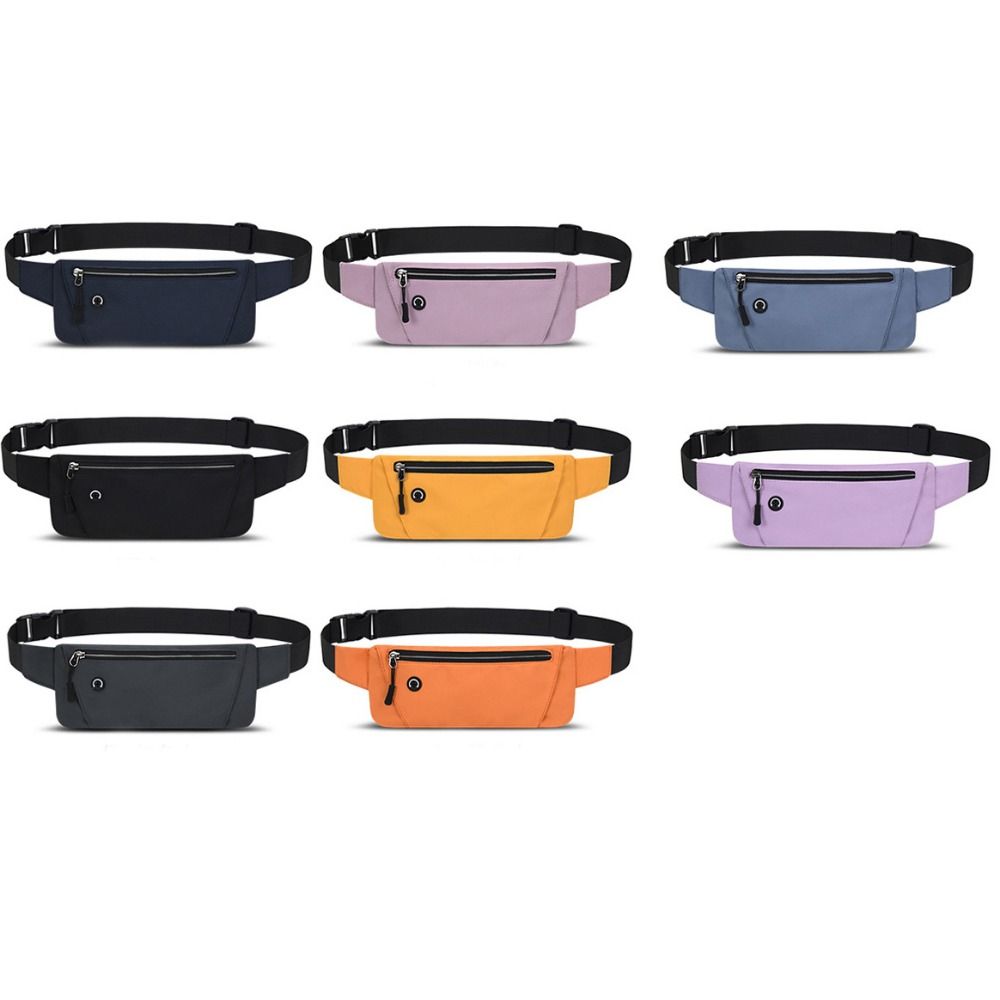 Riñonera impermeable para correr, riñonera deportiva Invisible ligera, bolsa para cinturón deportivo ajustable portátil, accesorios para teléfono