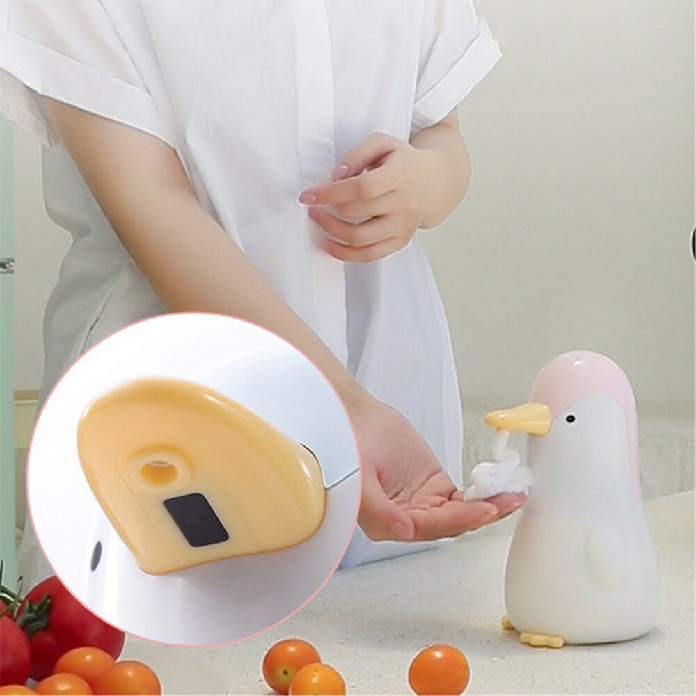 Infrared Sensor Soap Dispenser USB Charge Smart Foam Machine Touchless Automatic Foam Dispenser Bathroom Hand Sanitizer for Kid