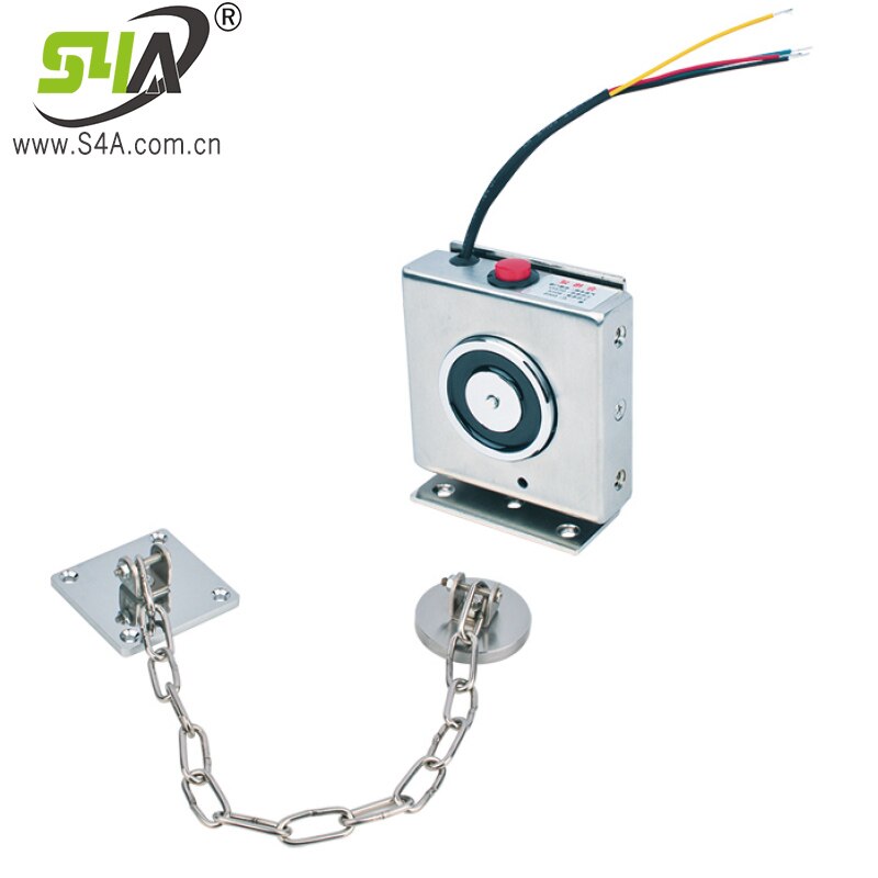 Dc 24v Floor Mounting 50Kg Electric Control Stainless Automatically Close Magnetic Wooden Glass Fire Door Holder