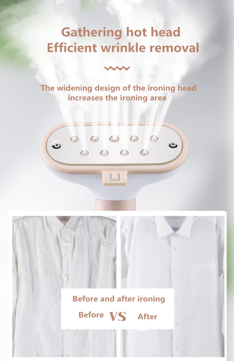 Household ironing clothes, large steam, small hand-held ironing machine, hanging vertical iron
