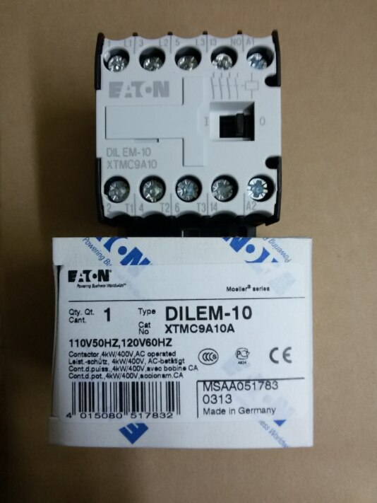 Eaton Moeller DILEM-10 DILEM10 Contactor 110V