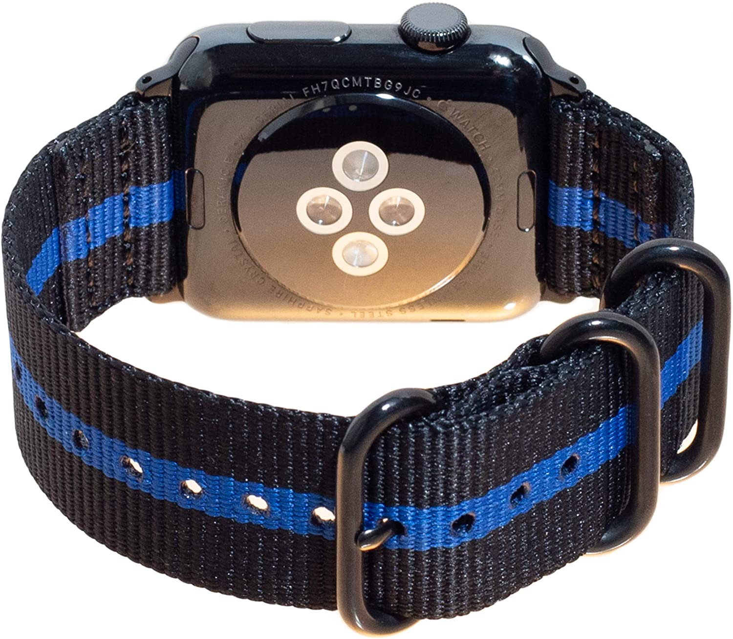 Cinta de náilon para apple watch 6 5 4 se 40mm 44mm tecido pulseira para iwatch série 6 5 4 3 2 1 esporte respirável 42mm 38mm faixas