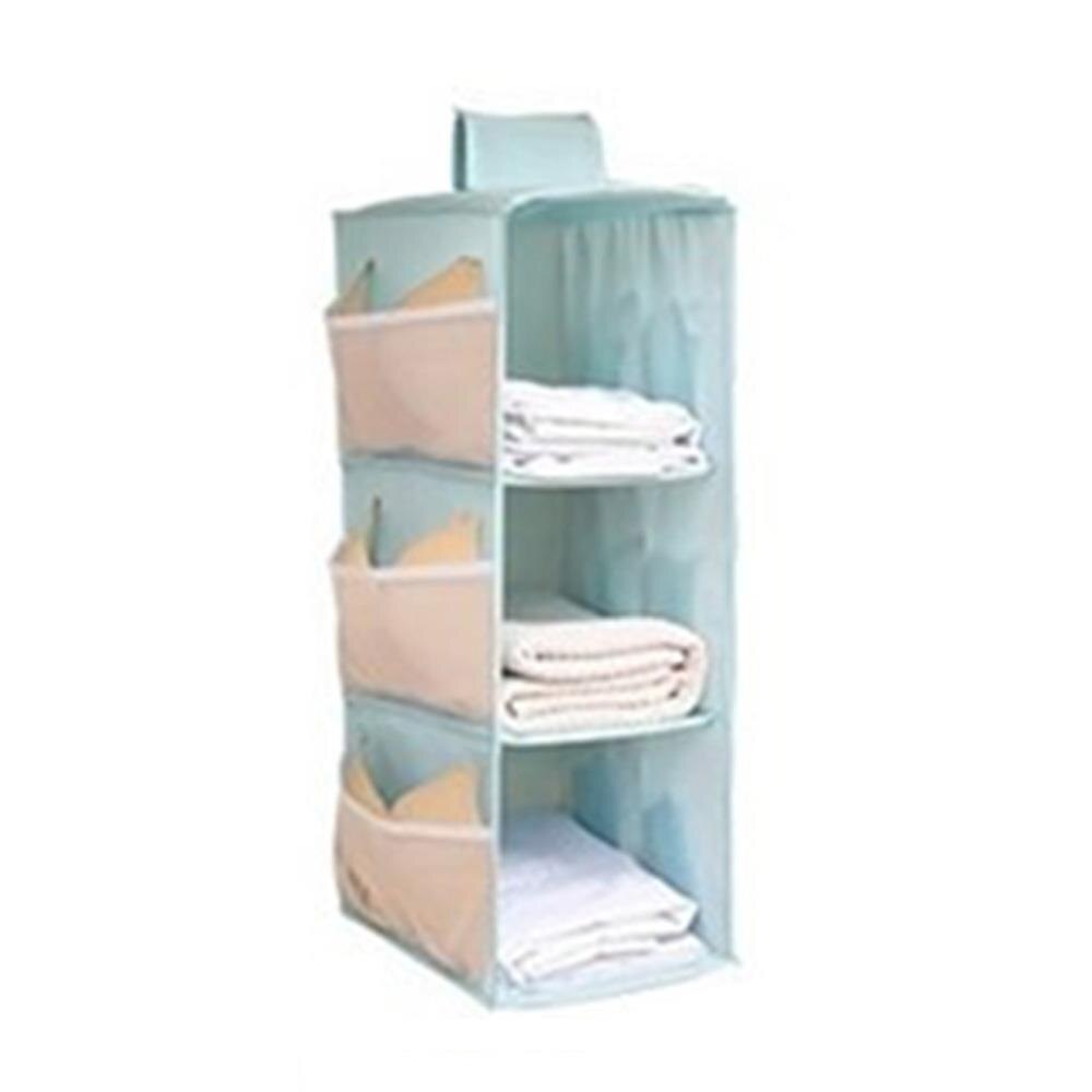 3/4/5 Layers Multi-Layer Portable Folding Hanging Bag Hanging Wardrobe Storage Cabinets Space Saver Home Clothing Shoe