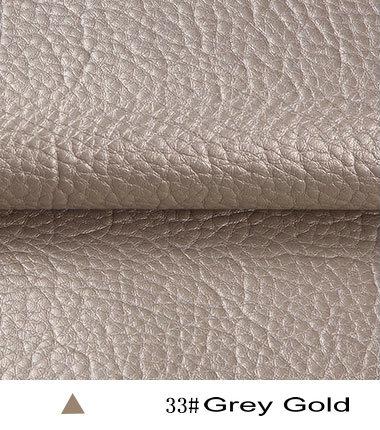 100 x 135cm 24 farver litchi pu læder stof for meter syntetisk kunstlæder stof til syning gør-det-selv taske sofa møbelmateriale: 33