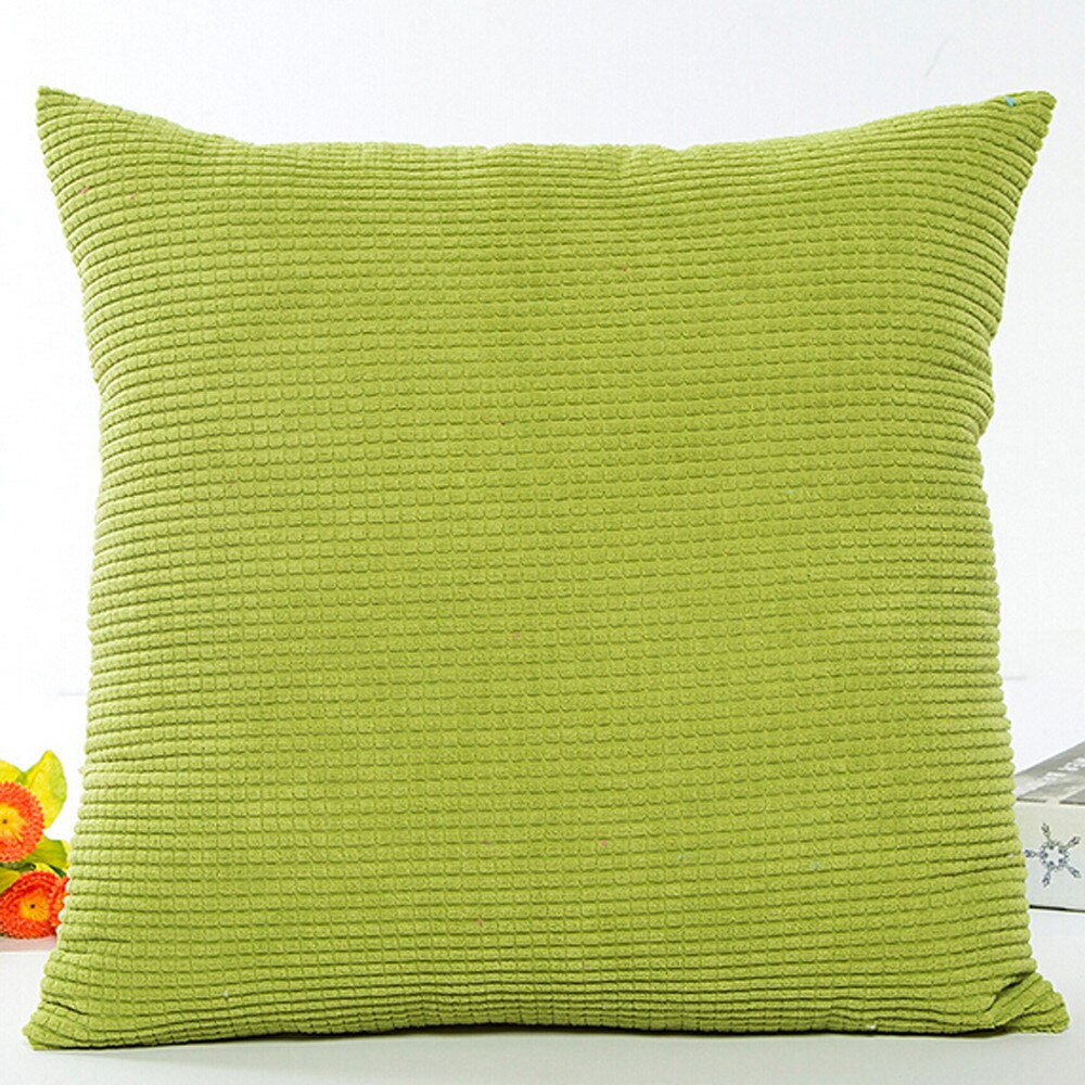 Taille Gooi Kussen Home Decor Gooi Polyester Katoen Voor Thuis Hotel Kussen s3: Green