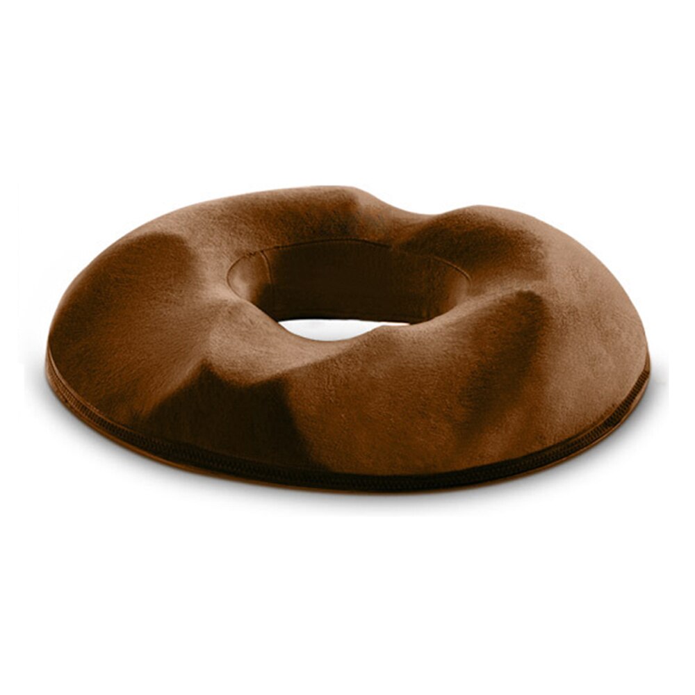 anti hemorrhoid massasje stol setepute hofte trykk opp ortopedisk halebenspute bil kontor sete pute 44*41*7.5cm: A5 mann kaffe