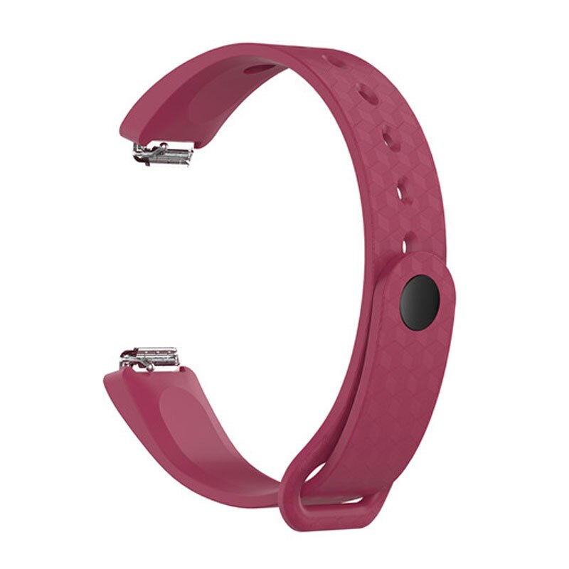 Silikonowy pasek do zegarka dla Fitbit inspirować inspirować HR Ace2 śledzenie aktywności opaska na nadgarstek bransoletka inteligentny zegarek na rękę opaska akcesoria: red / L