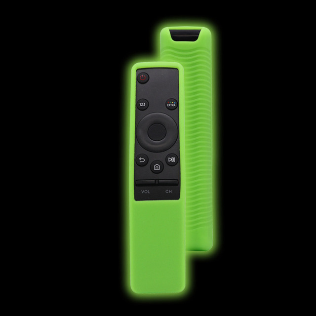 Funda protectora de silicona para mando a distancia de TV inteligente Samsung, cubierta mágica para mando a distancia de 01312H, BN59, 01241A, 01242A, BN59-01312A: Luminous Green