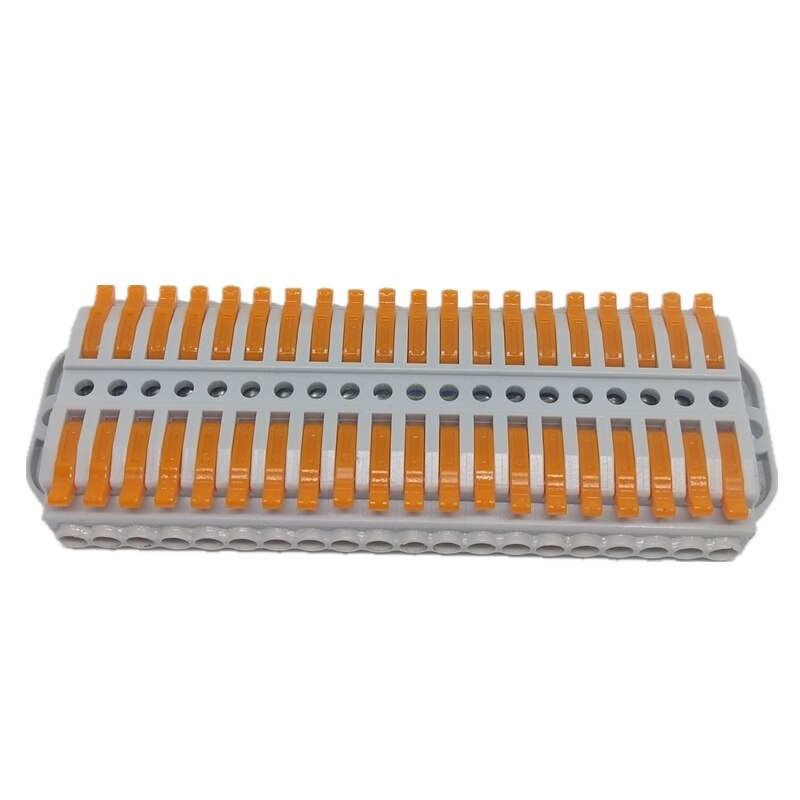 Press type quick connector KV223A-20 in 20 out SPL-20 Fixed type wire terminal