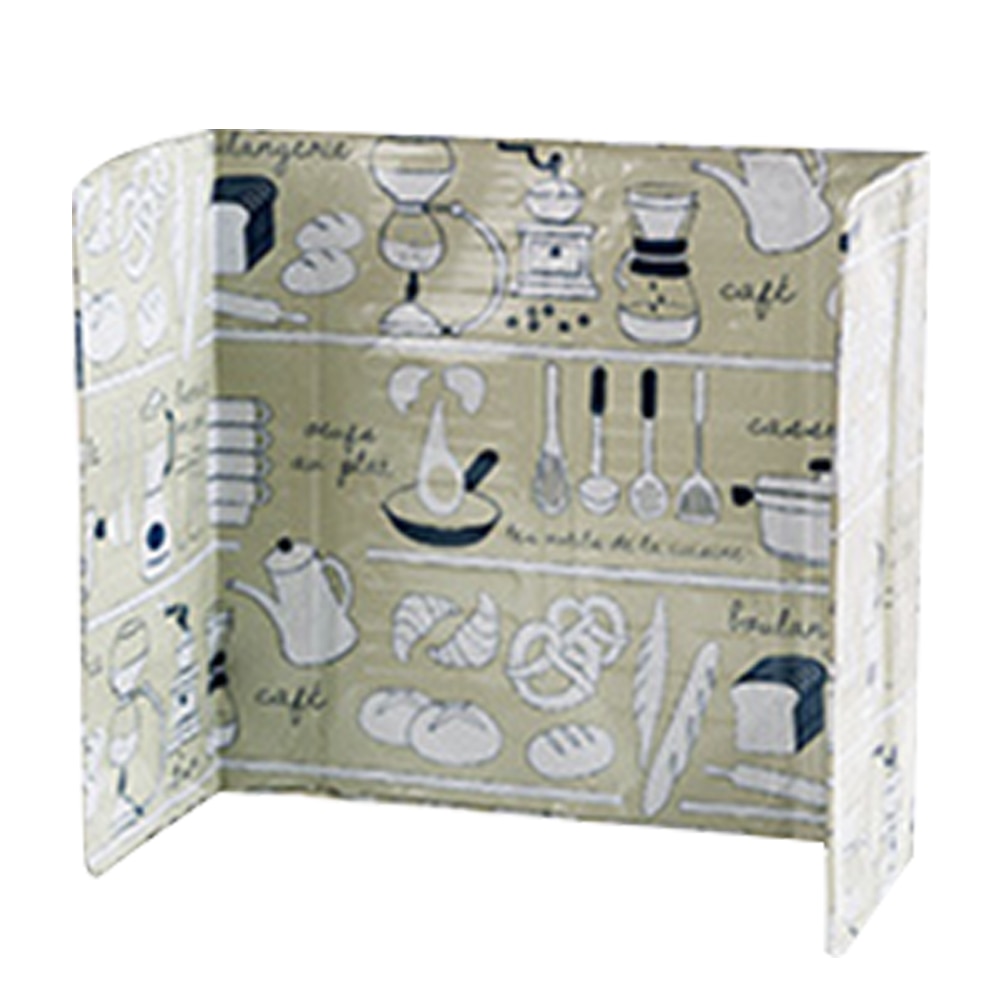 1PC Heat-insulation Practical Gas Stove Aluminum Foil Oil Splash Screen Shield for Home Kitchen Oil Splash Board