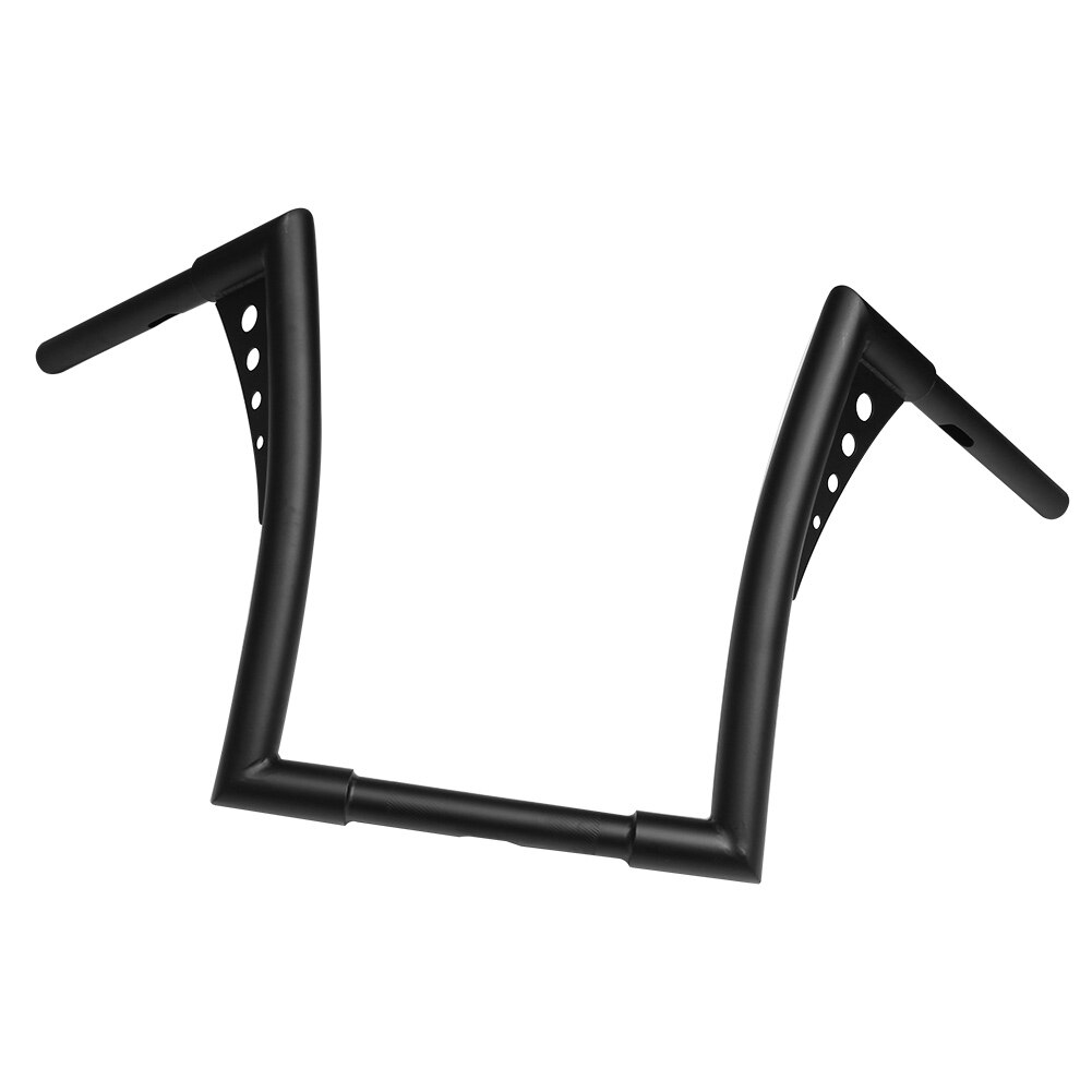 Guidon de moto Z Bar Glisser Les Barres 12 &quot;14&quot; Lever 1 1/4 Guidon Hauteur Singe Cintres Pour Harley Softail Chopper Sportster