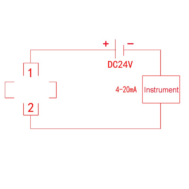 G1/4 tråder 0-10 kpa 20 kpa 30 kpa 40 kpa 60 kpa 100 kpa trykktransmitter 4-20ma dc trykksensor