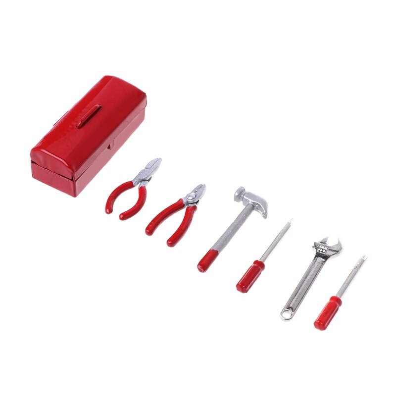 Mini Wrench Hammer Schraubendreher Toolbox Kit Für RC 1:10 Axial SCX10 Rock Crawler 72XC