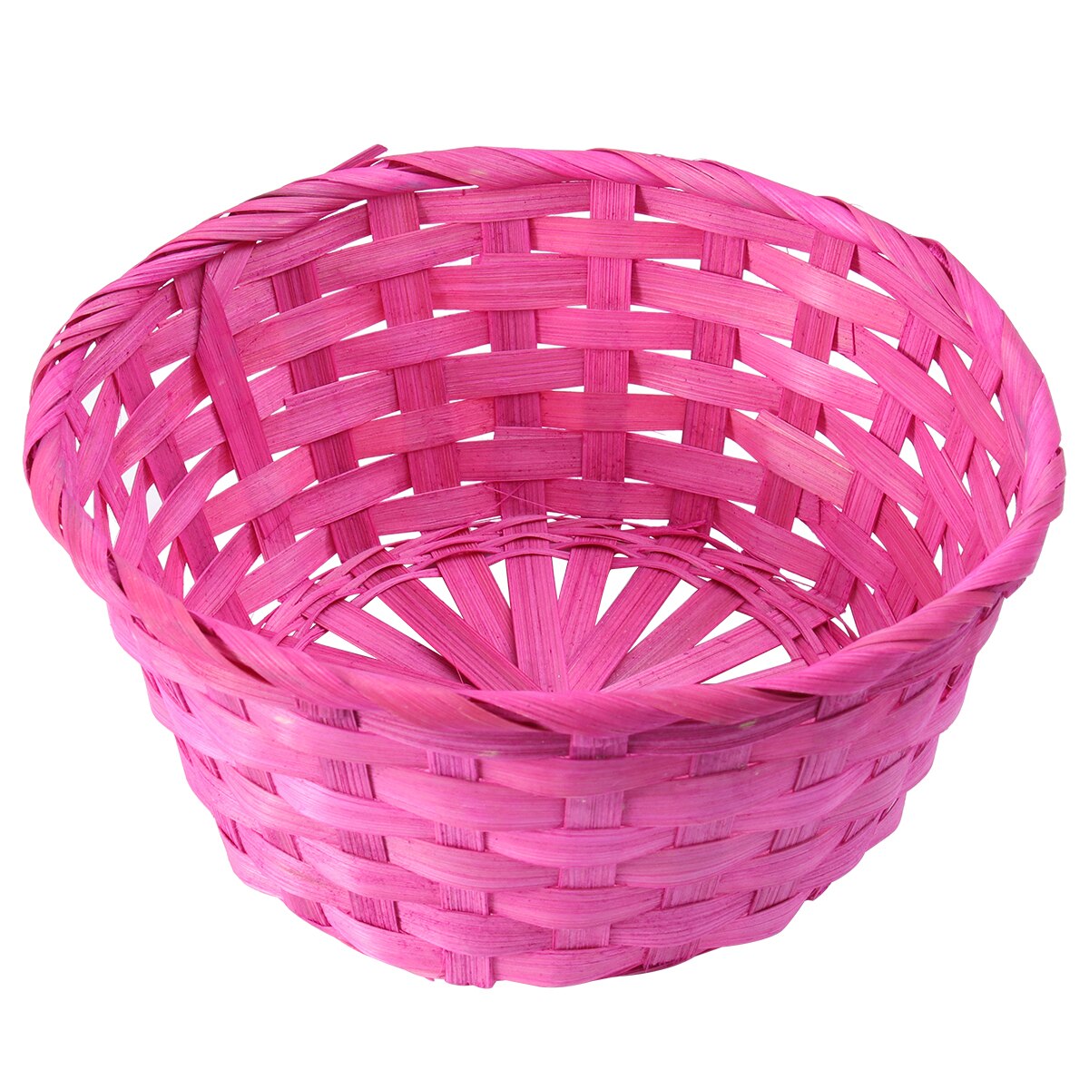 Snacks Basket Bamboo Woven Basket Easter Prop Oval Basket Exquisite Durable 1Pc Eggs Basket