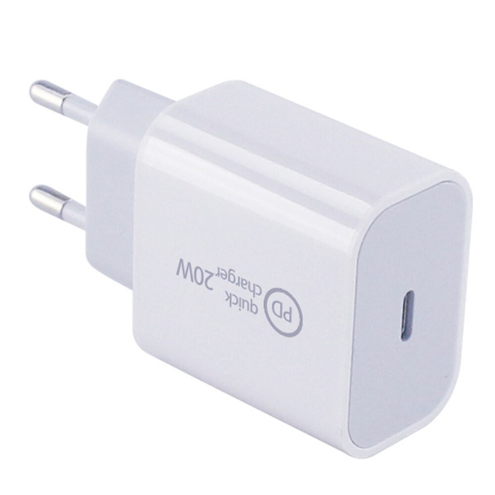 20W Pd QC4.0 QC3.0 Snelle Oplader Voor Apple Iphone 13 12 Pro Max Type C Quick Charge Adapter Uk ons Eu Plug Mobiele Telefoon Oplader: eu