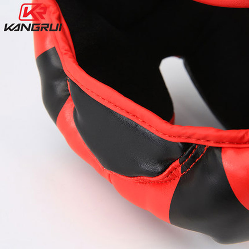 Kang Rui Boxing Helmet Protection Head, Full Protective Headgear Hat, Nose And Sandal Supplies Fighting, Kendo Closed Training,