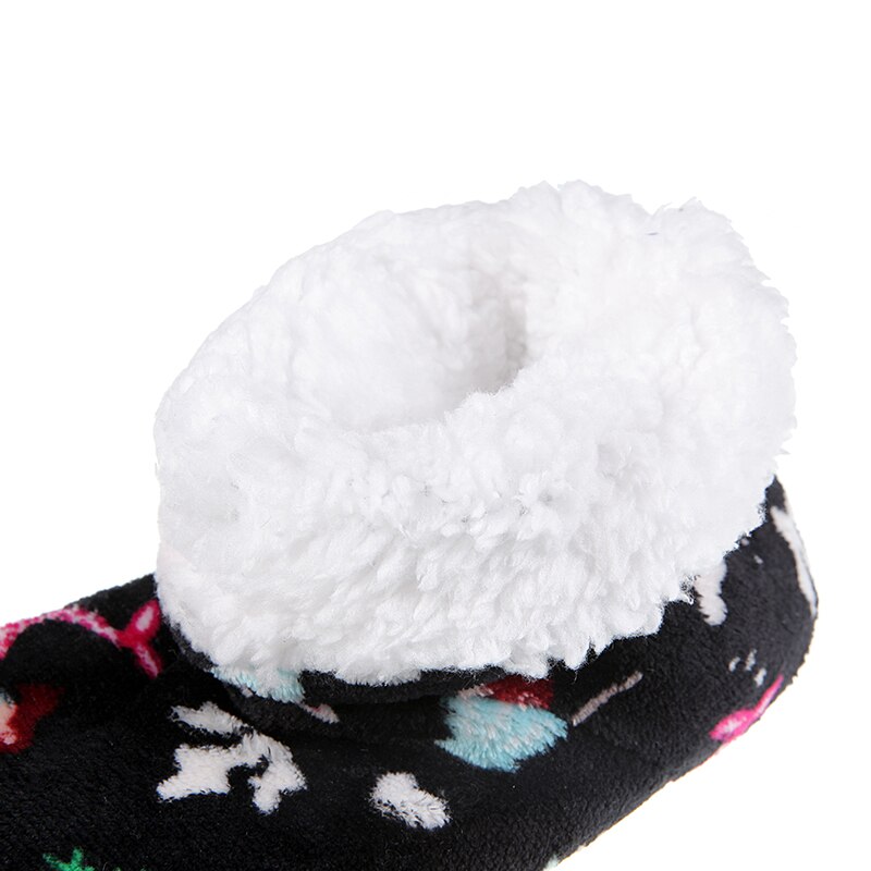 Glglgege Fish Women Shoes Winter Fish Slippers Lady Slip On Plush Keep Warm Indoor Slippers Multi-color optional