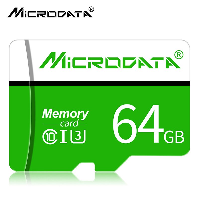 Newest green Micro SD 128gb Class 10 mini TF Card 32GB 64GB 256GB Flash Memory Card sd card 4gb 8GB 16GB with free Adapter