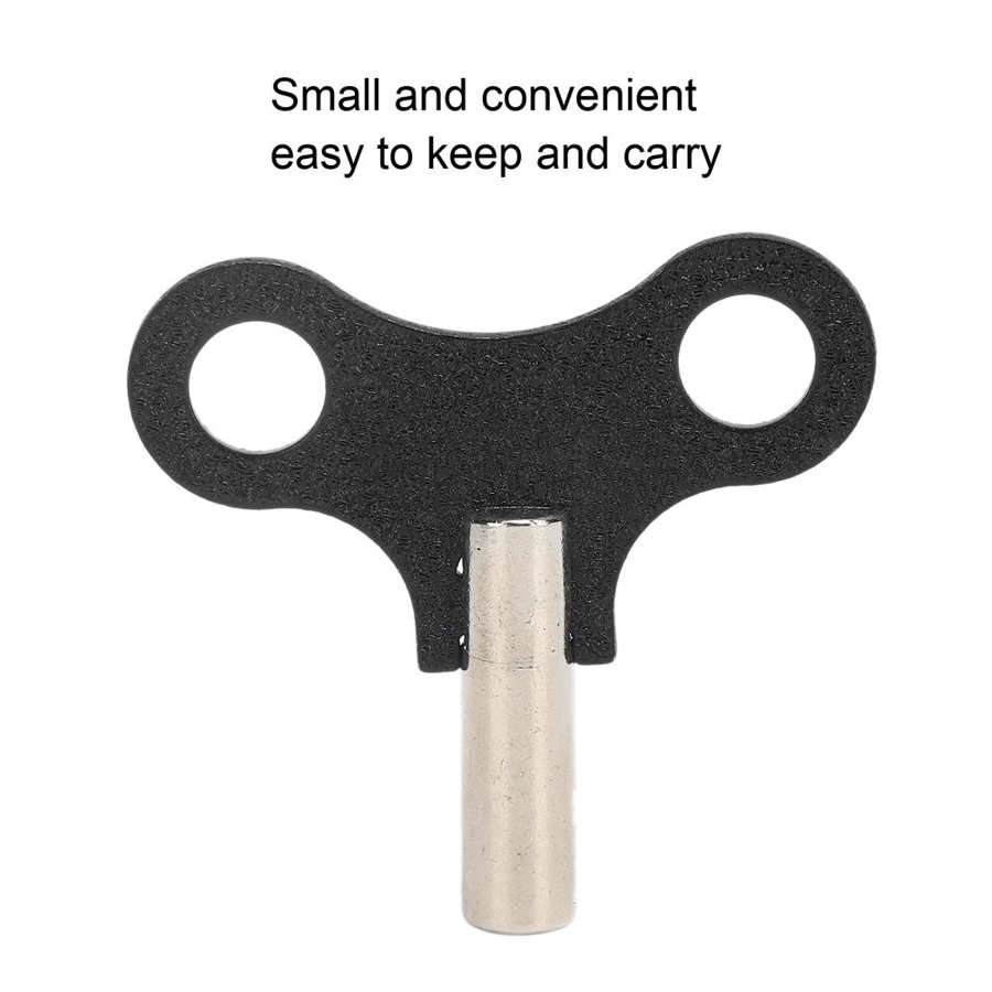 10Pcs Wood Clock Winding Key Steel Wall Clock Mechanical Desk Clocks Key Winding Repair Wood Clock Tool Accessory for Watchmaker