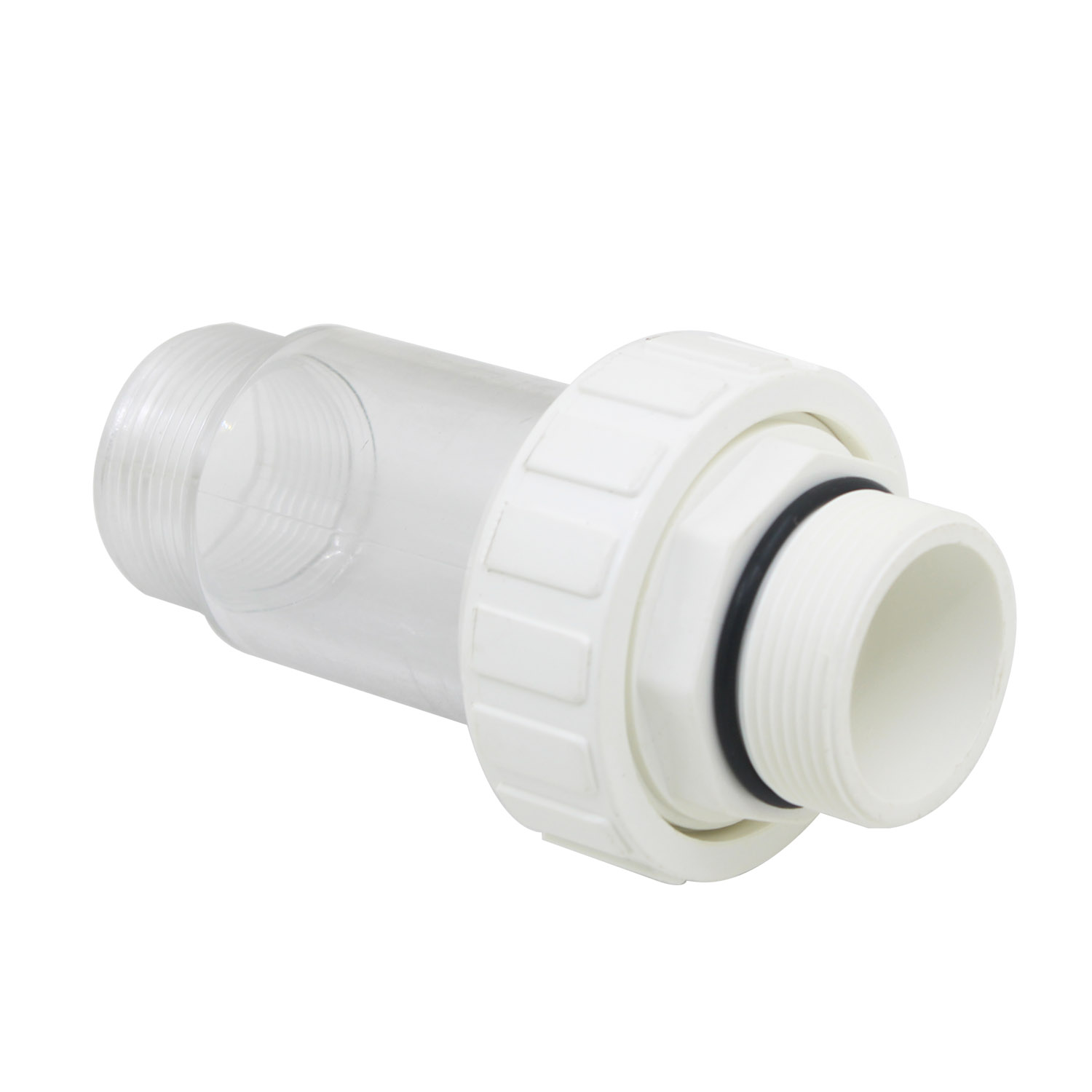 backwash sight glass for Swimming pool sand tank transparent union observation window pipe diameter 50