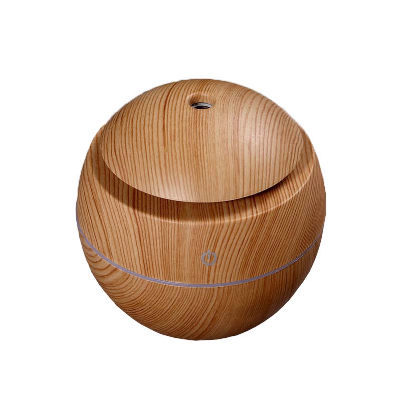 Humidificador de setas antiguo, luz colorida, atmósfera, adornos de , humidificador de cantidad de niebla silenciosa: Caqui oscuro