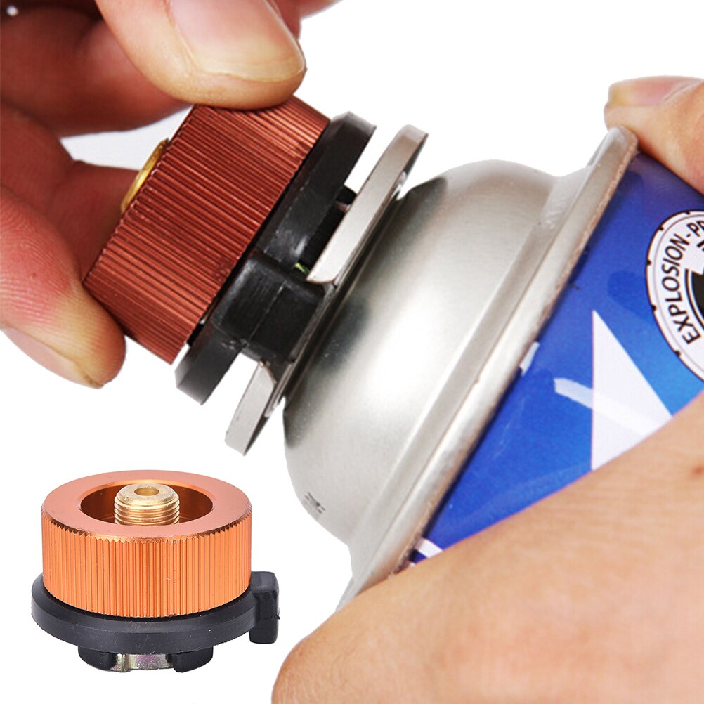 Picknick Hoofd Tank Brander Cartridge Gas Gastank Stove Blikken Adapter Converter