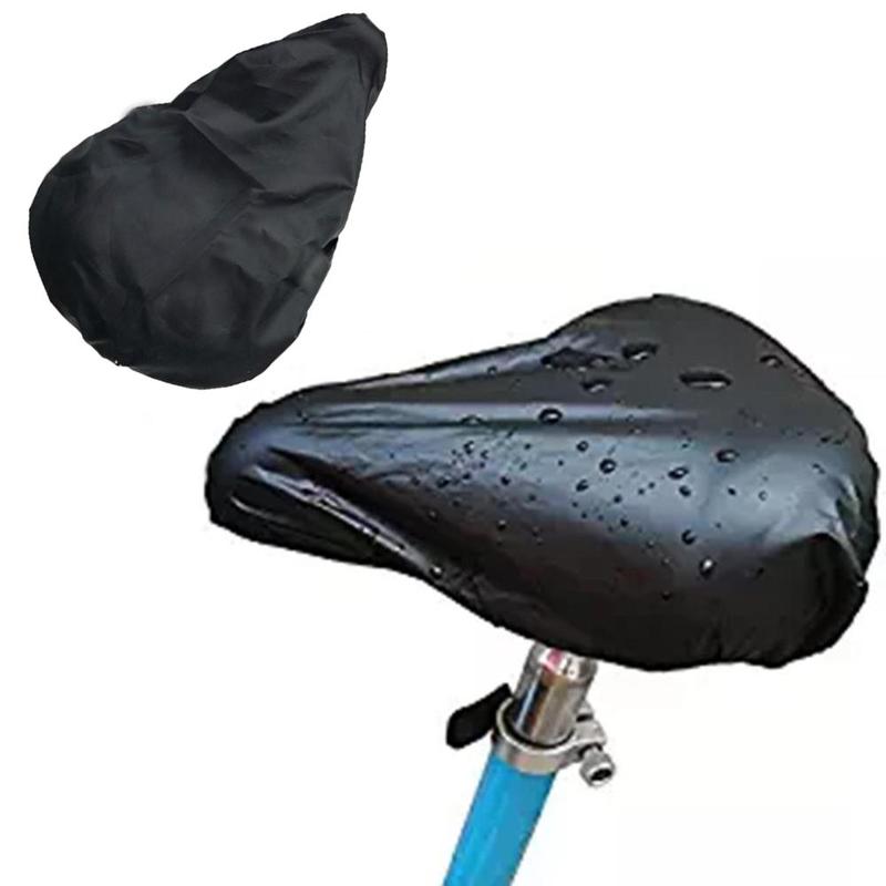Housse de selle de vélo imperméable à la pluie, protection élastique, résistant à la poussière, UV, pour l'extérieur